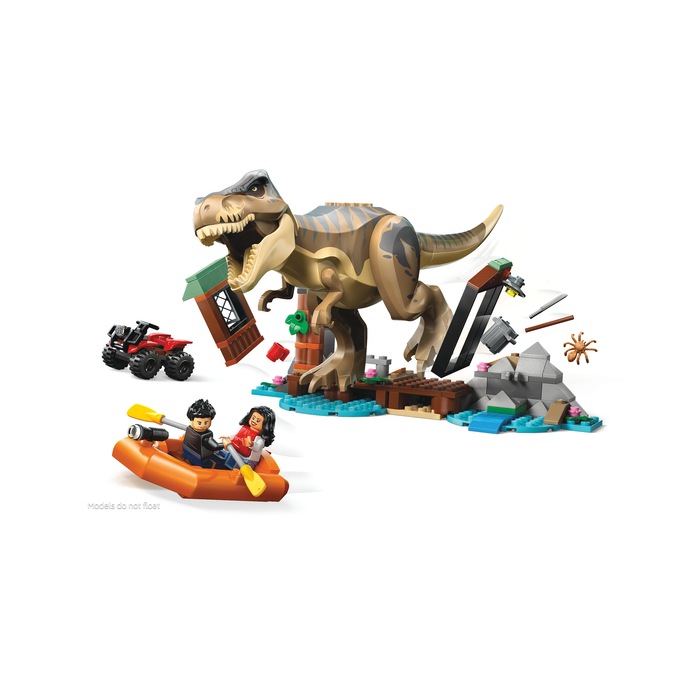 LEGO Jurassic World T-Rex River Escape, , large