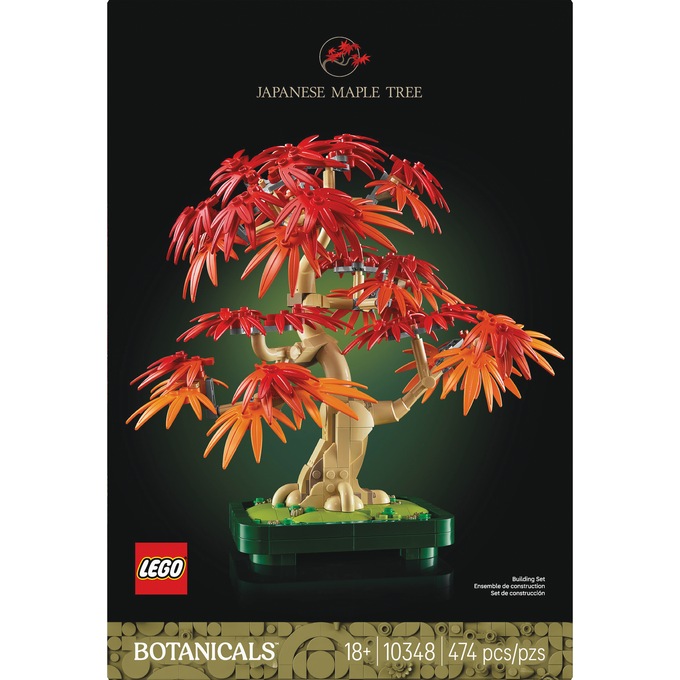 LEGO Botanicals Japanese Red Maple Bonsai Tree, , large
