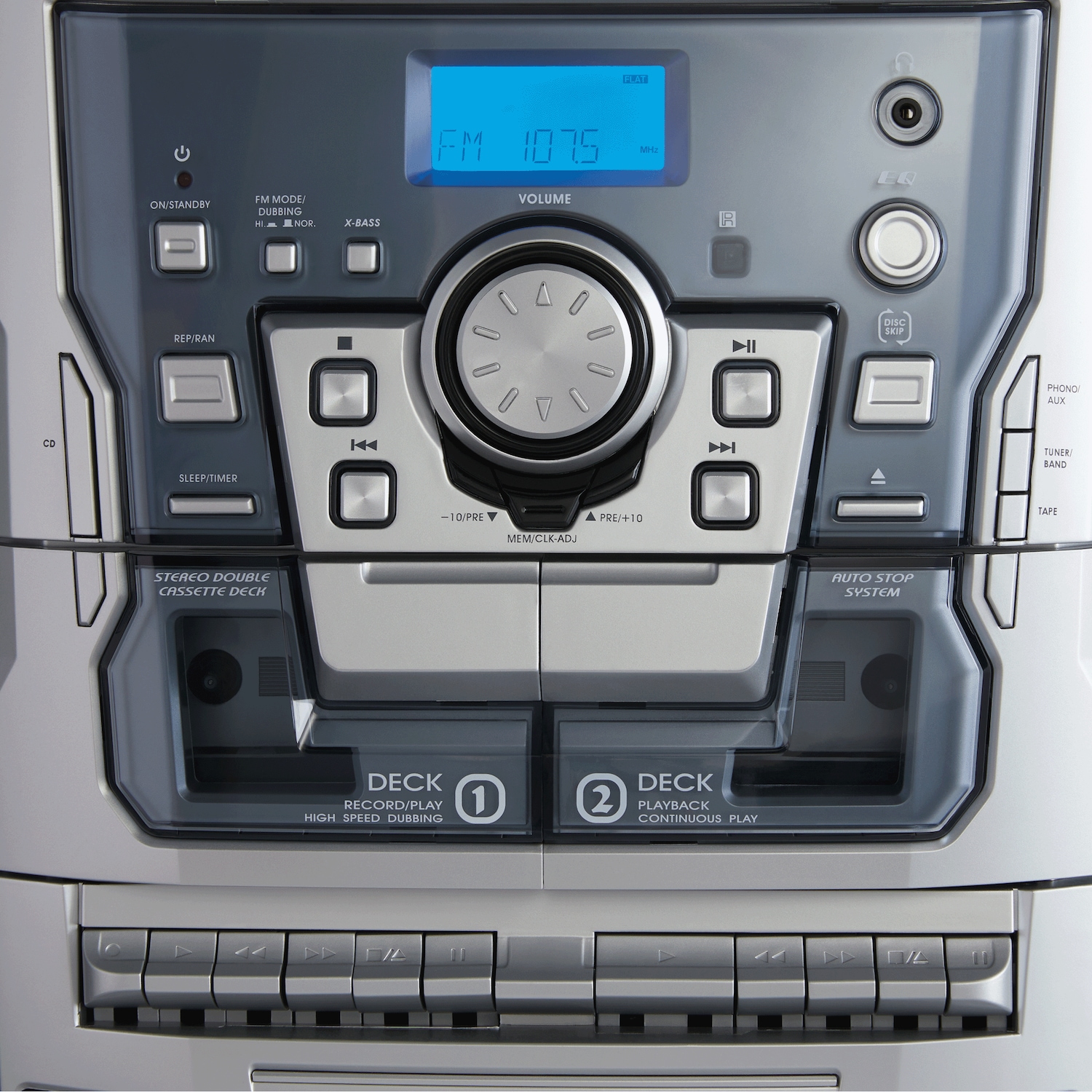 コンポ　CD iPod 6-in-1 Music System with Deluxe Turntable, iPod/MP3, AM/FM, CD