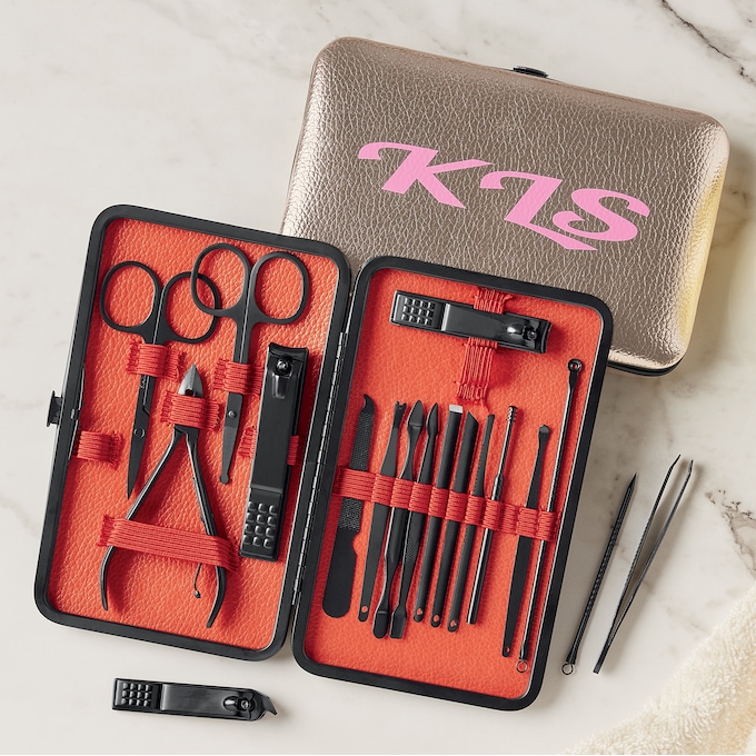 Premium Unisex 18-Piece Grooming Kit, , large