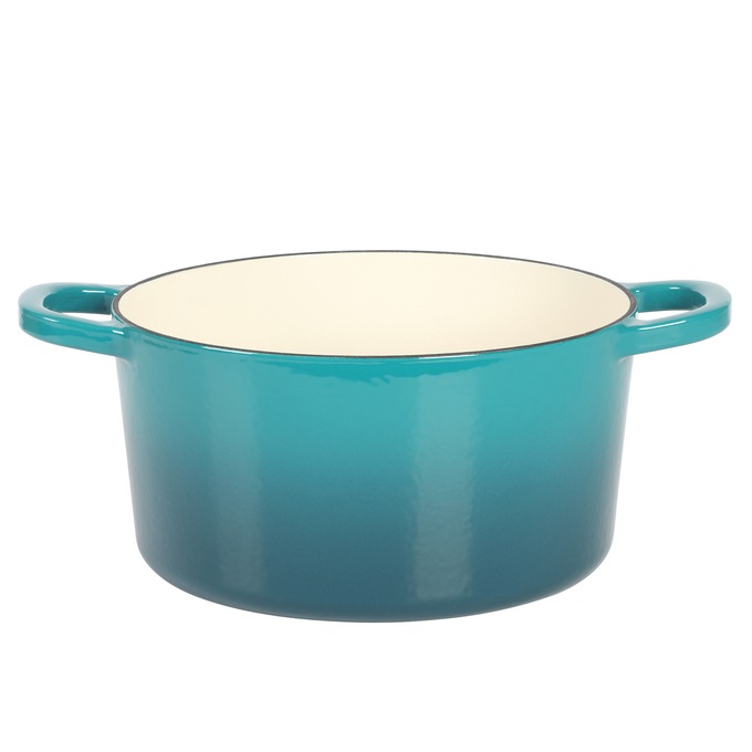 Crock Pot Artisan 7-qt. Enameled Cast Iron Round Dutch Oven with Lid, , large