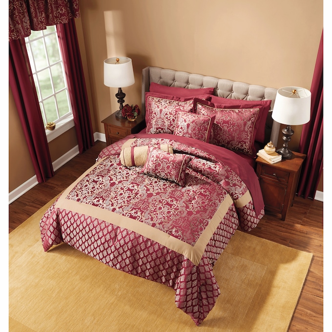Geneva 21-pc. Jacquard Comforter Set, , large