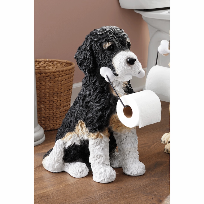 Dog Toilet Paper Holder, , large