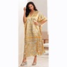 Lydia Long Women's Caftan with V-Neck, , large