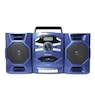 Emerson Portable CD/Cassette Stereo Boom Box, Blue, large