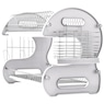 Space-Saving 2-Tier Dish Drying Rack with Utensil Holder, , large