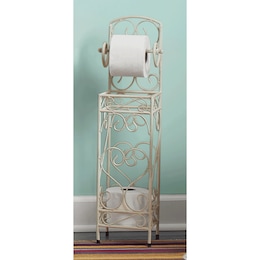 Garden Gate Scroll Toilet Paper Holder, , large