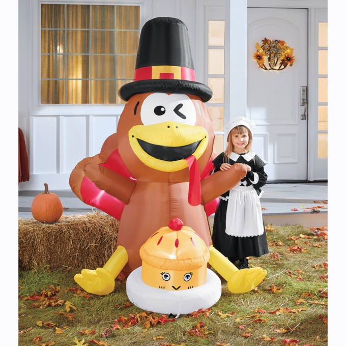 Harvest Turkey Inflatable, , large