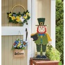LED Yellow Half Wreath, , large