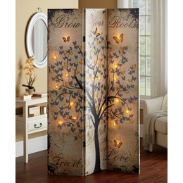 Butterfly Tree LED Room Screen, , large