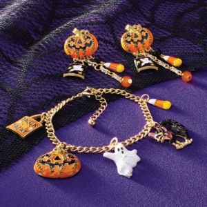 Halloween Charm Bracelet or Earrings, , large