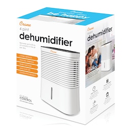 Crane 4-Pint Compact Dehumidifier, , large