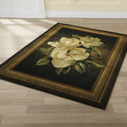 Magnolia Frame Rug, , large