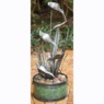 Metal Leaf Fountain, , large