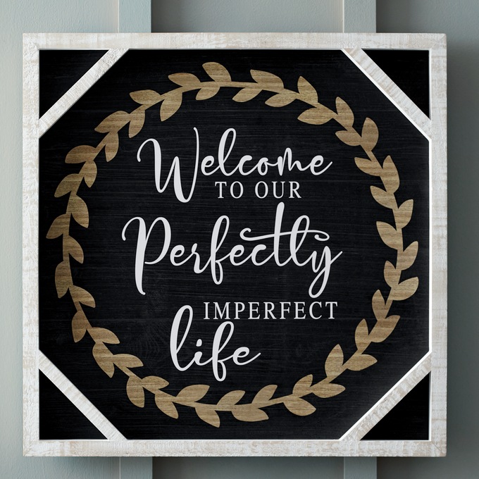 Imperfect Life Wall D&eacute;cor, , large
