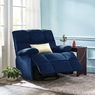 Microfiber Swivel Rocker Recliner, , large