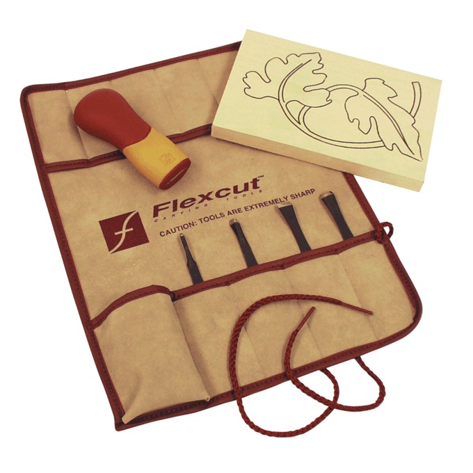 Flexcut Tools 5-Piece Craft Carver Set, , large