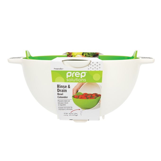 Prep Works Rinse and Drain Bowl & Colander, , large