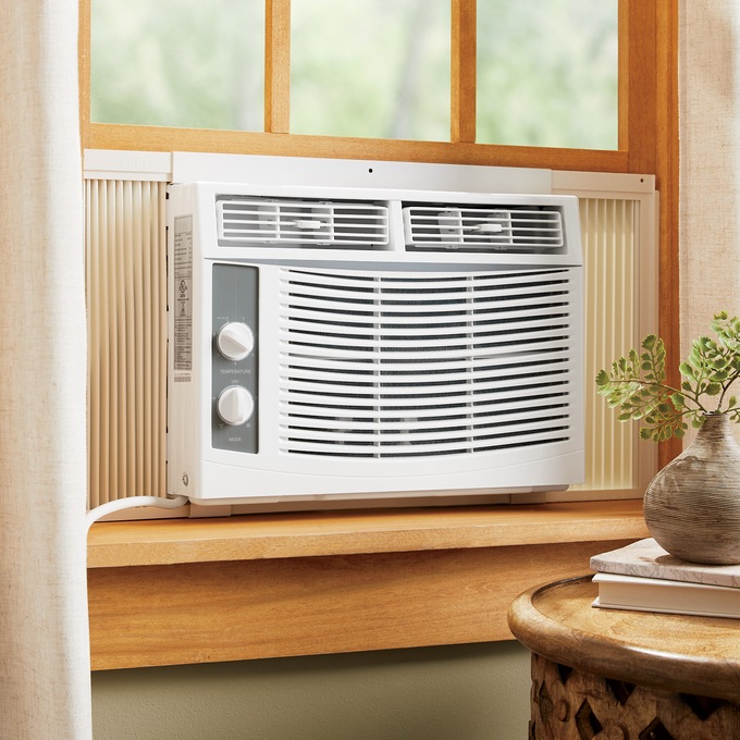 Montgomery Ward 5000 BTU Manual Window Air Conditioner, , large