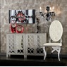 Tina Circle Mirror Cabinet, , large