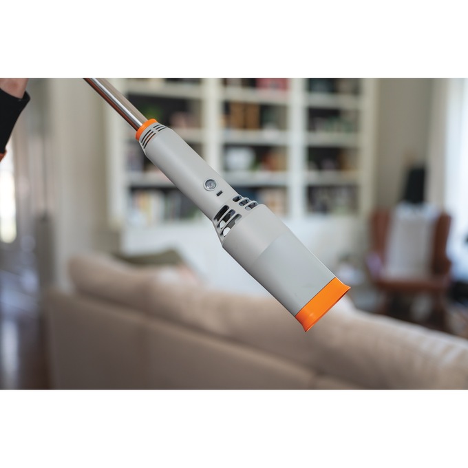 Rocket Sweeper Cordless Air Broom, Gray, large