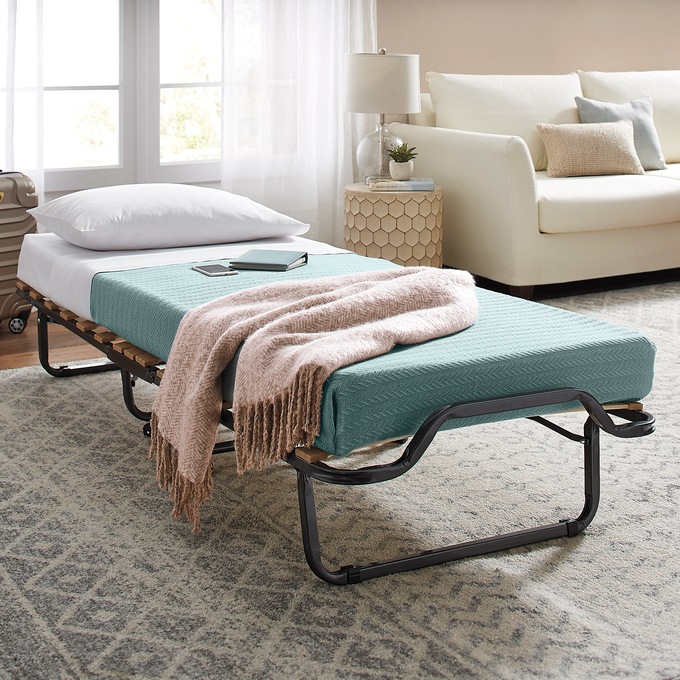 Luxor Folding Bed with Wheels, , large
