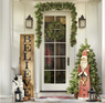 6' Cashmere Garland with Lights, , large