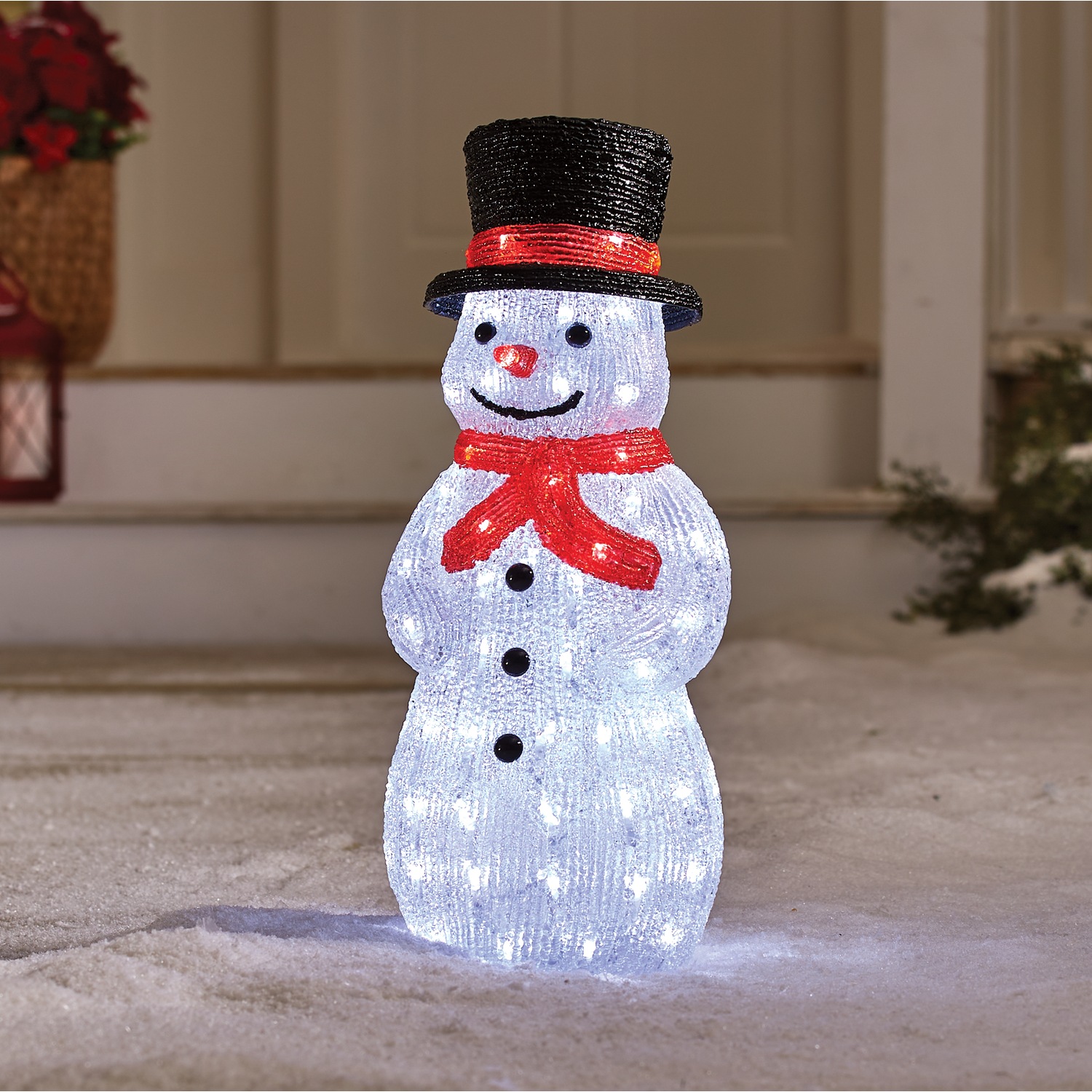 LED Acrylic Snowman Seventh Avenue