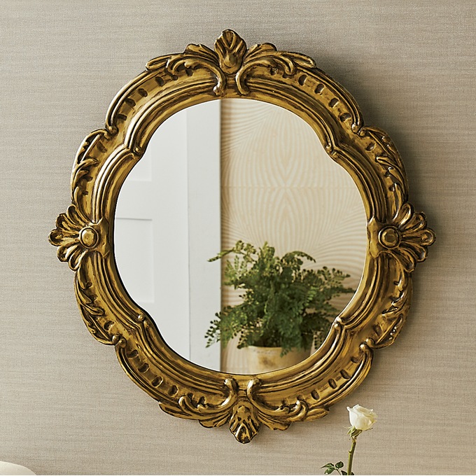 Evelyn Embossed Wall Mirror, , large