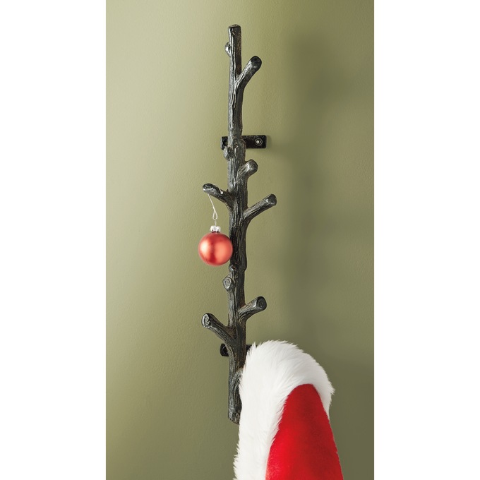 Branch Wall Hook, Brown, large