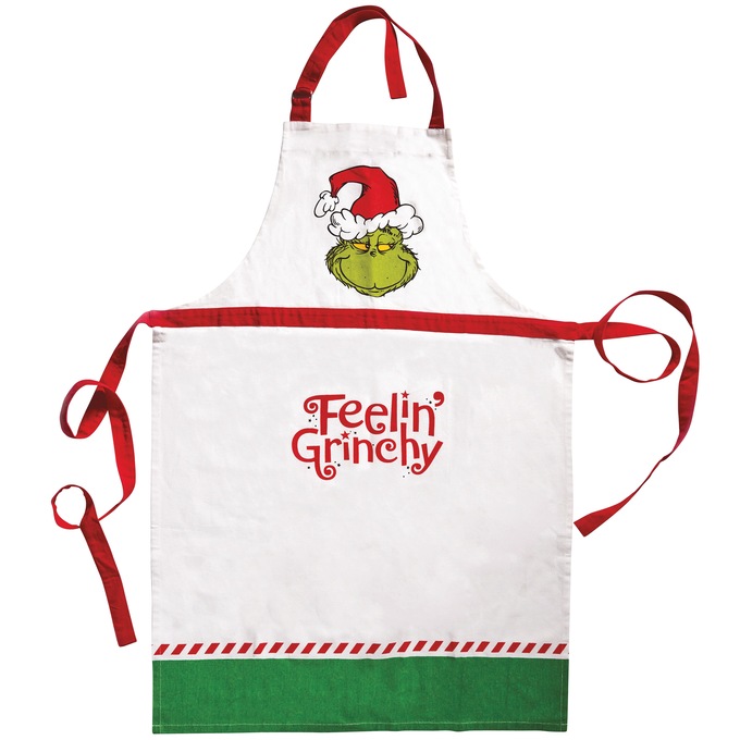 Feelin' Grinchy Apron, , large