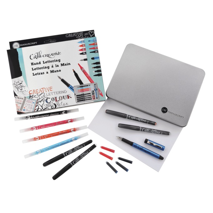 Manuscript Callicreative Hand Lettering Set, , large