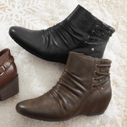 BareTraps Peanut Bootie, , large