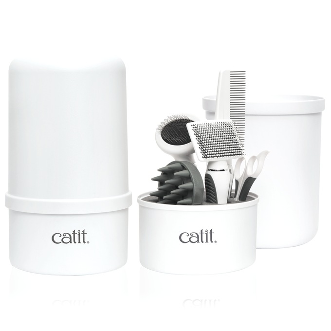 Catit Short-Hair Grooming Kit, , large