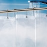 Clorox Shower Curtain Liner, Clear, large