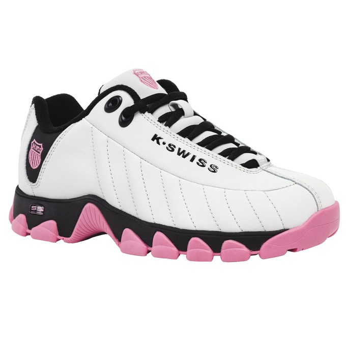 K-Swiss Women's ST329 Genuine Leather Cross Training Shoe