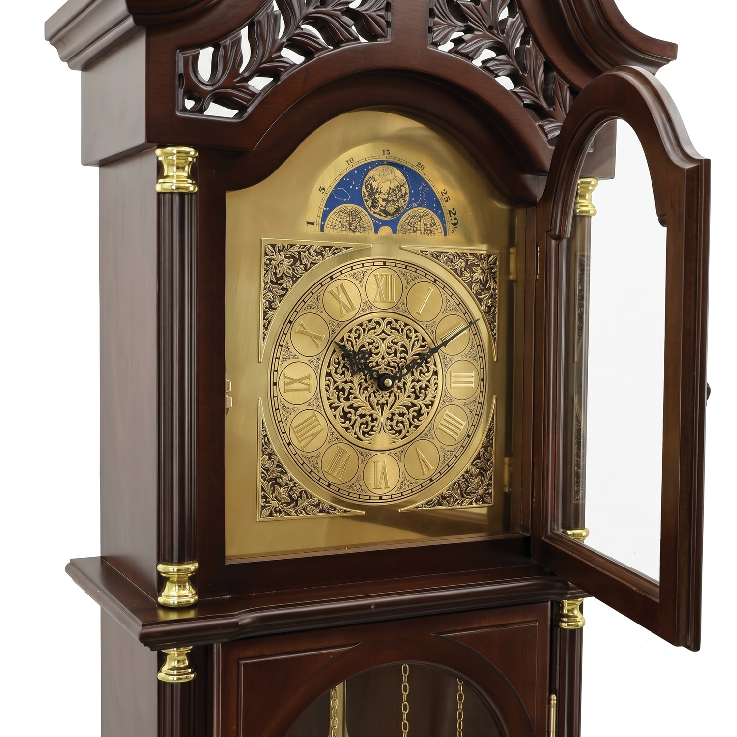 クラシック Westminster Legacy Chamber Westminster Grandfather Clock | Seventh Avenue