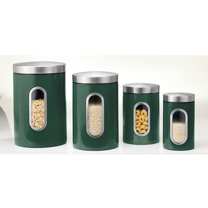 4-Piece Window Canister Set, , large
