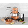 Gotham Steel 10-Piece Cast Textured Cookware Set, , large