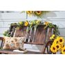 Outdoor Cheerful Sunflower Garland, , large