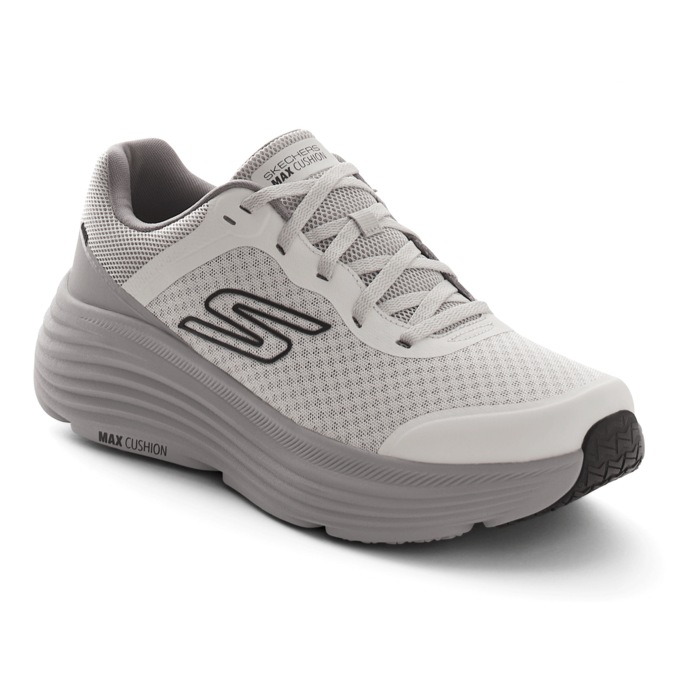 Skechers Men's Max Cushioning Endeavor Lace-Up, Gray, large