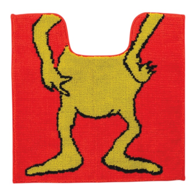 Grinch 2-Piece Toilet Cover and Mat Set, Multi, large