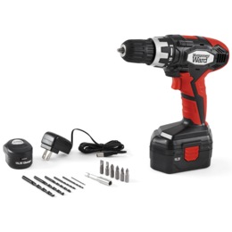 Montgomery Ward 19.2-Volt Cordless Drill Plus Replacement Battery, , large