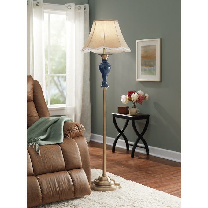 Scalloped Touch Floor Lamp, , large