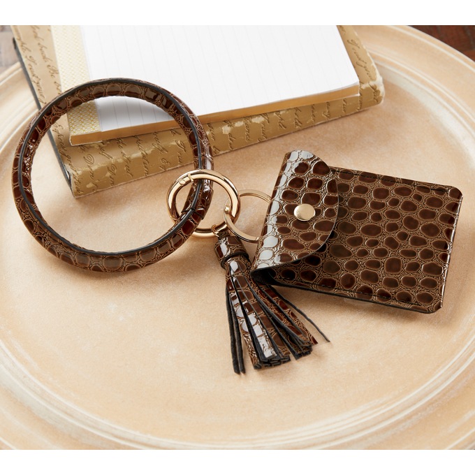 Keychain Wallet Bangle, , large