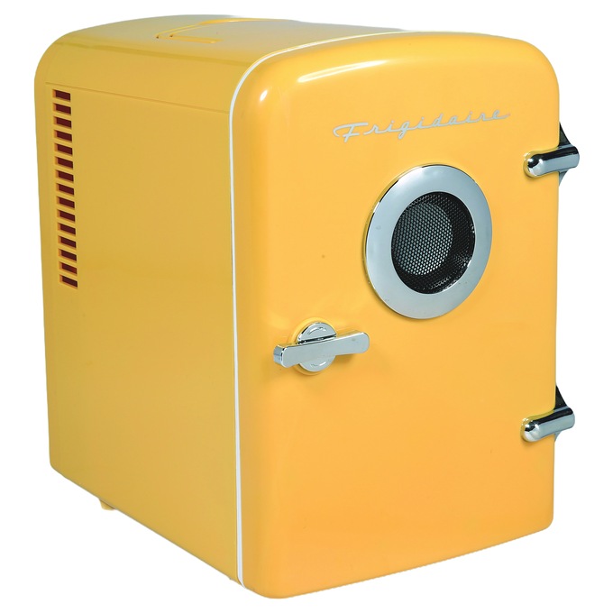 Personalized Frigidaire 6-Can Mini Fridge with Wireless Speaker, , large