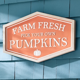 Pick Your Own Pumpkins Porch Sign, , large