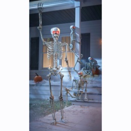 Laughing Poseable Skeleton, , large