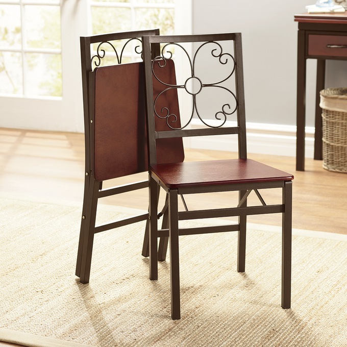Dining Table Folding Chairs Seventh Avenue