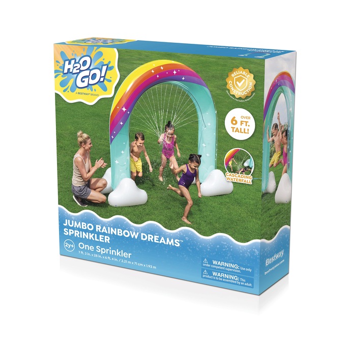 H20GO! Rainbow Dreams Sprinkler, , large